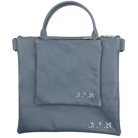 Custom Leather Tallit / Tefillin Bag Style #1000-A11