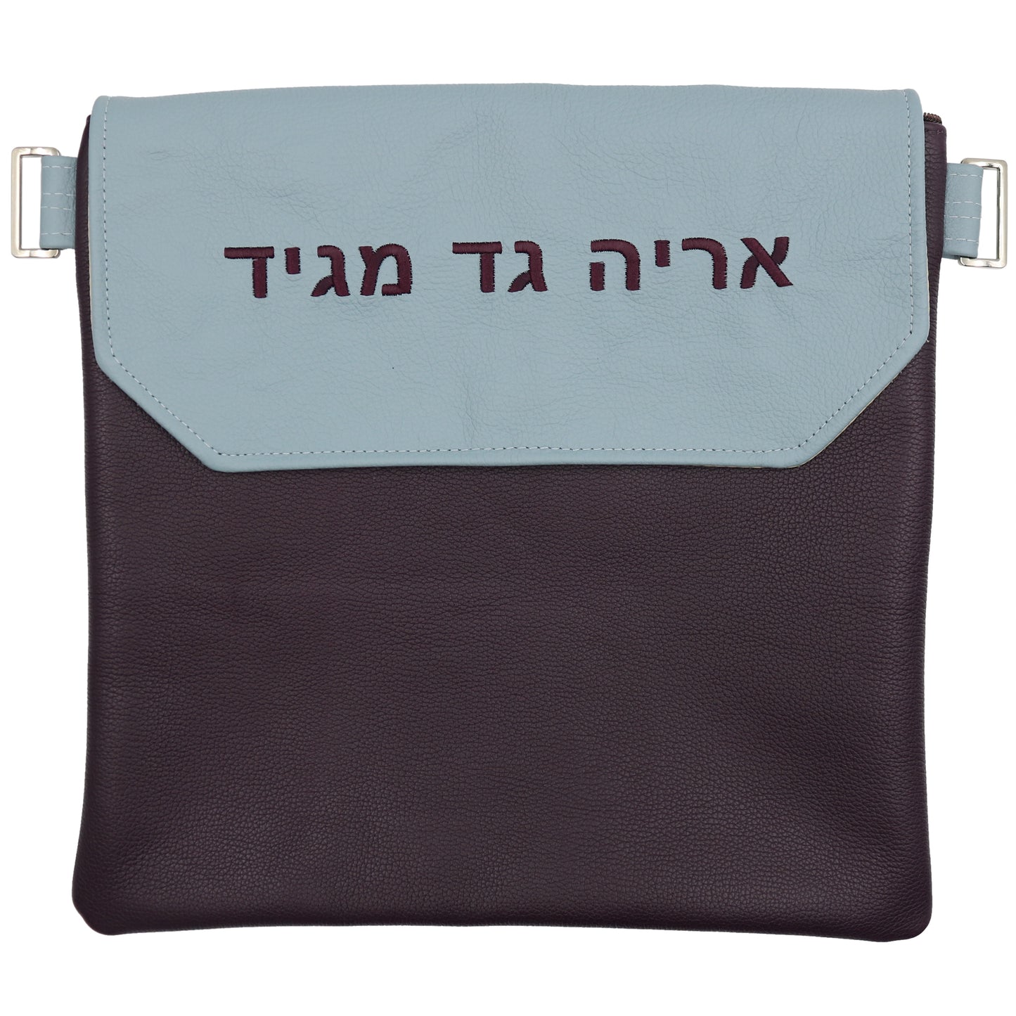 Custom Leather Tallit / Tefillin Bag Style #1000F-A8