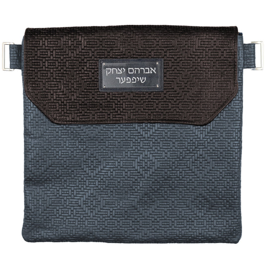 Custom Leather Tallit / Tefillin Bag Style #1000F-B21