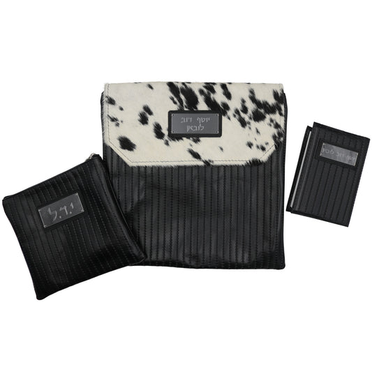 Custom Leather Tallit / Tefillin Bag Style #1000F-C7