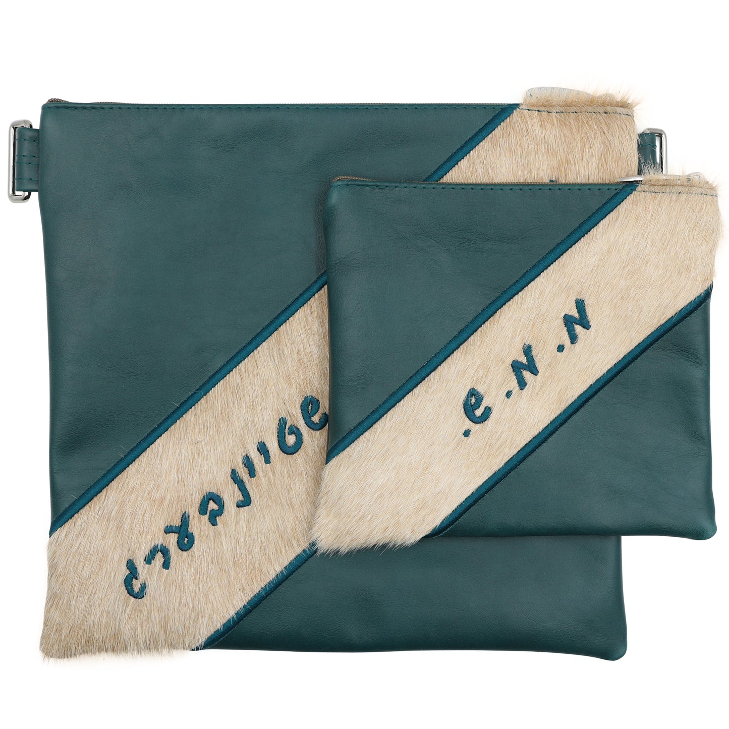 Custom Leather Tallit / Tefillin Bag Style #2008-C3