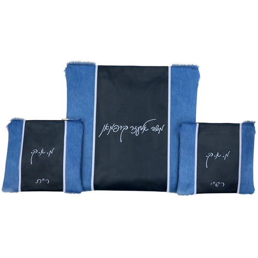 Custom Leather Tallit / Tefillin Bag Style #2019-C6