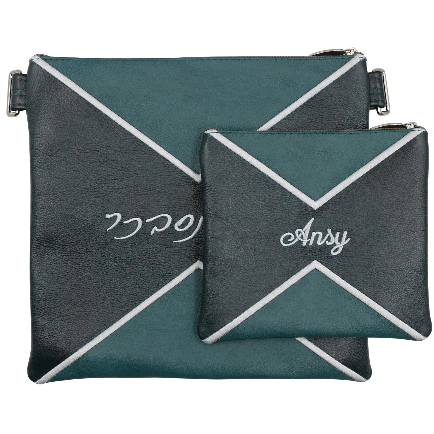 Custom Leather Tallit / Tefillin Bag Style #2059-A1