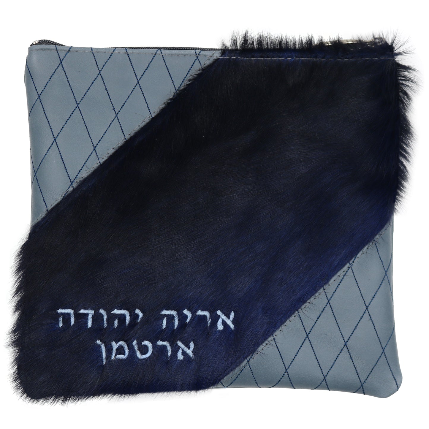 Custom Leather Tallit / Tefillin Bag Style #2077-C1