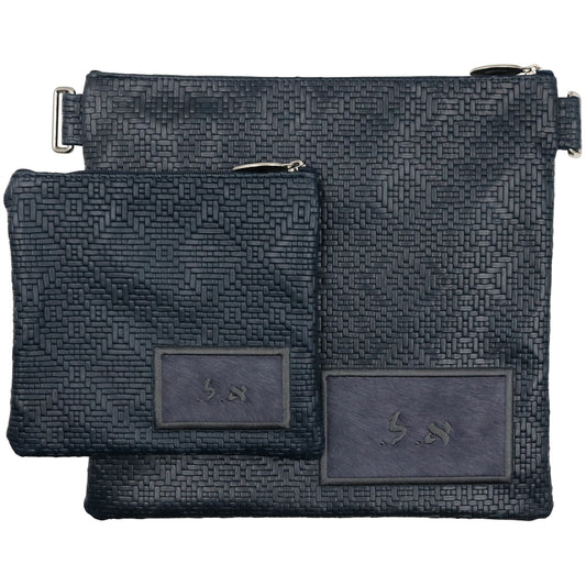 Custom Leather Tallit / Tefillin Bag Style #2096-C1