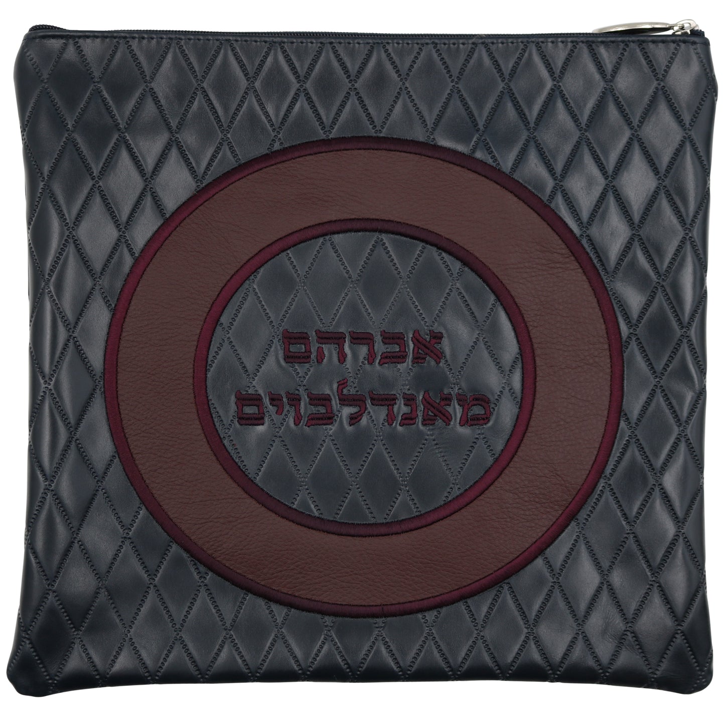 Custom Leather Tallit / Tefillin Bag Style #3007-B3