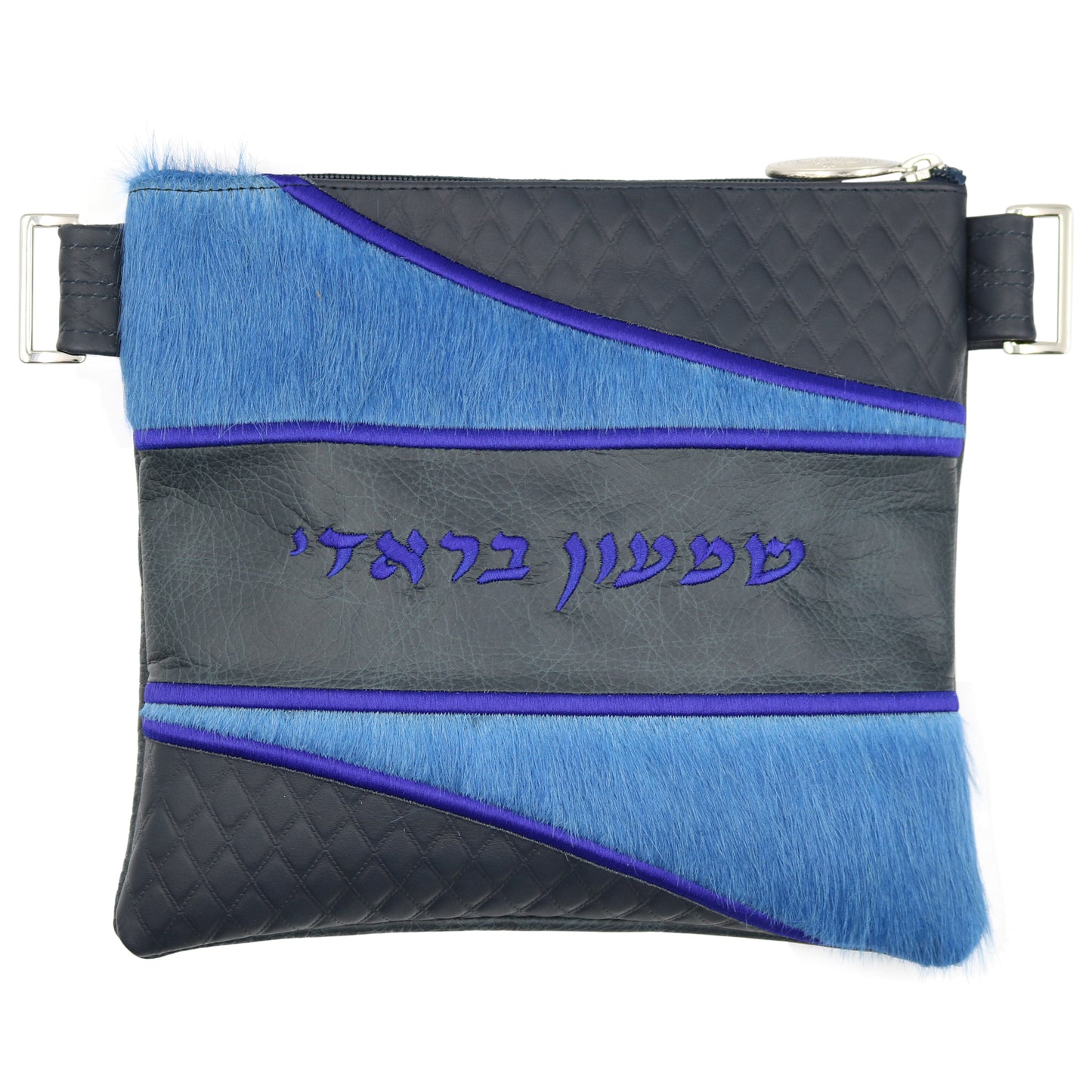 Custom Leather Tallit / Tefillin Bag Style #3010-C8