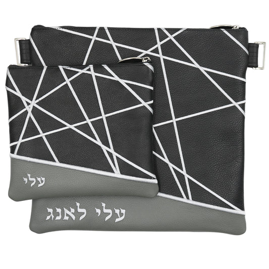 Custom Leather Tallit / Tefillin Bag Style #3022-A7
