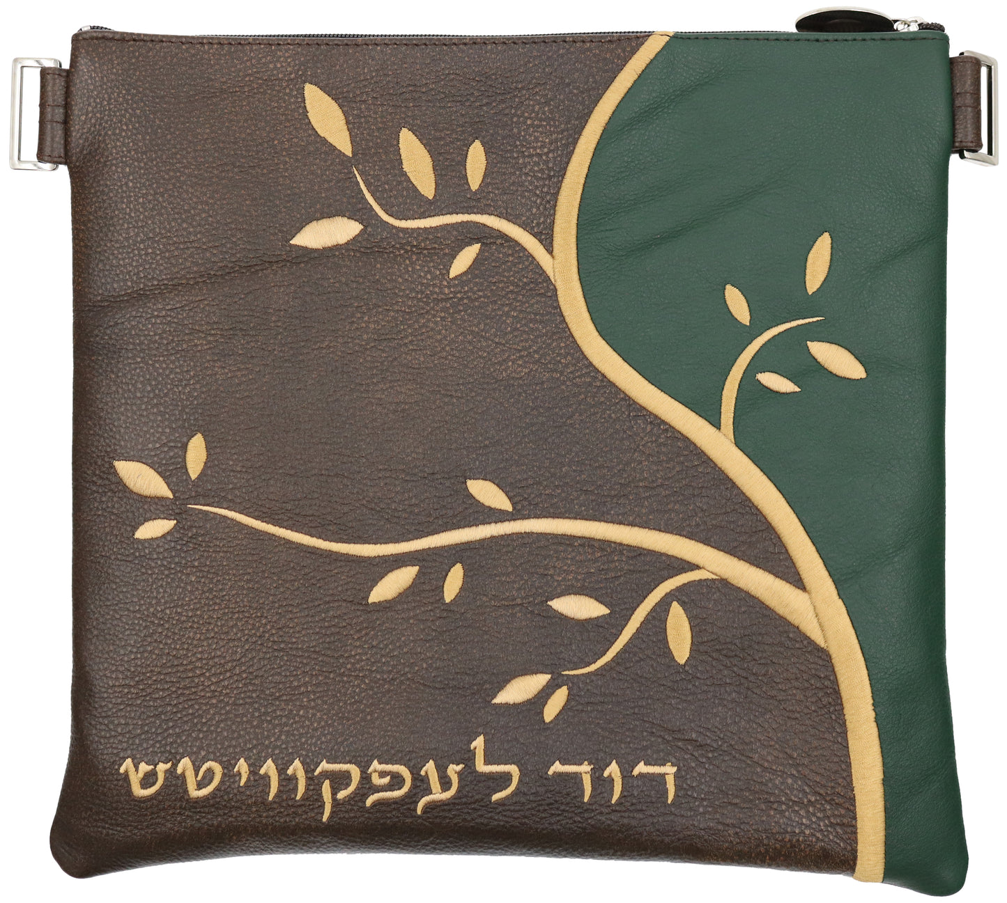 Custom Leather Tallit / Tefillin Bag Style #3124-A1