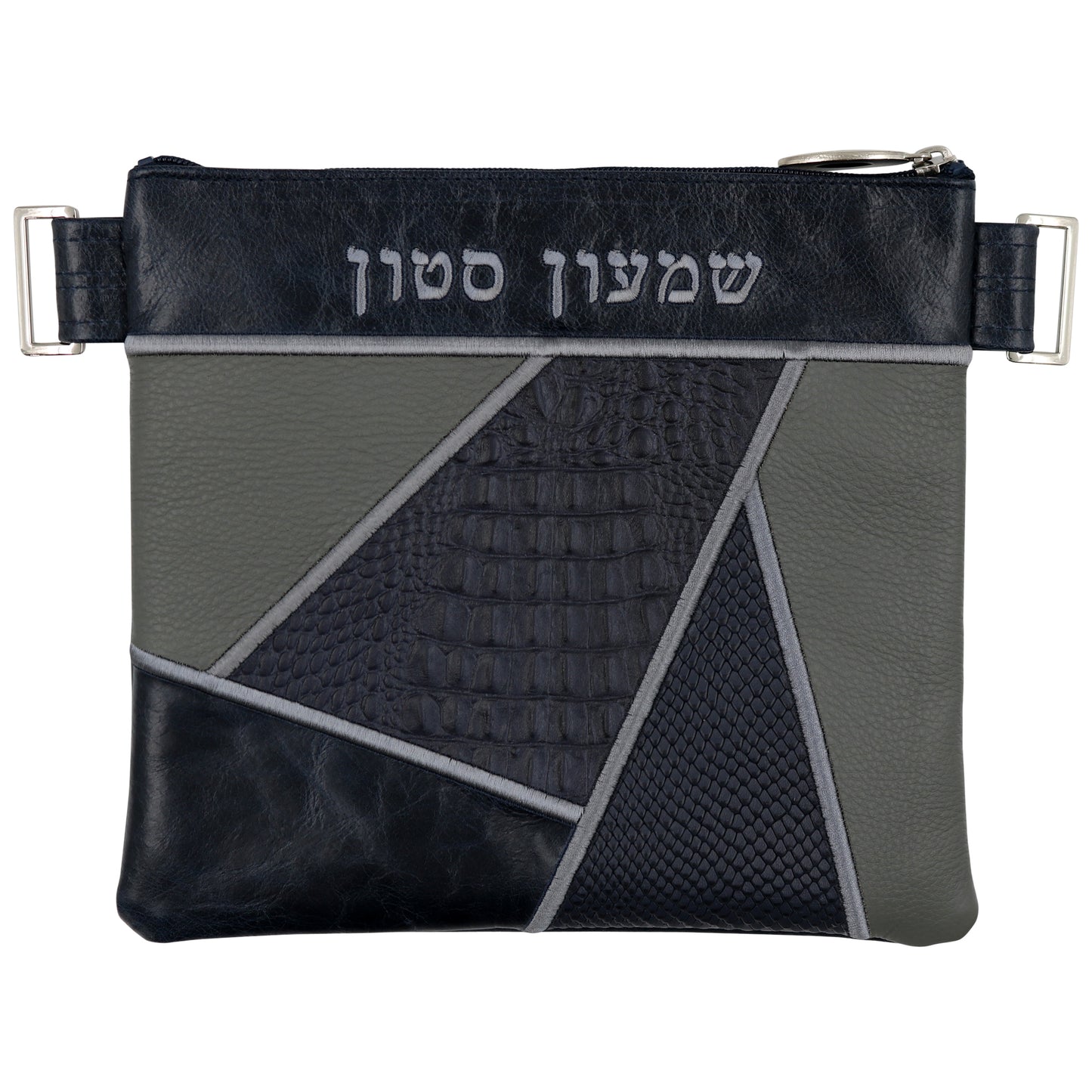 Custom Leather Tallit / Tefillin Bag Style #4001-B3