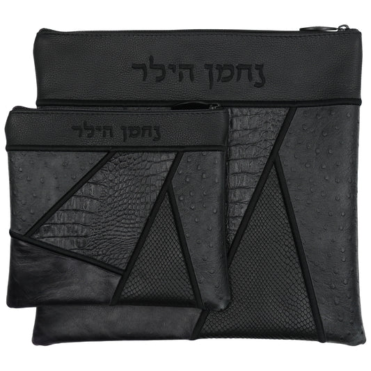 Custom Leather Tallit / Tefillin Bag Style #4001-B4