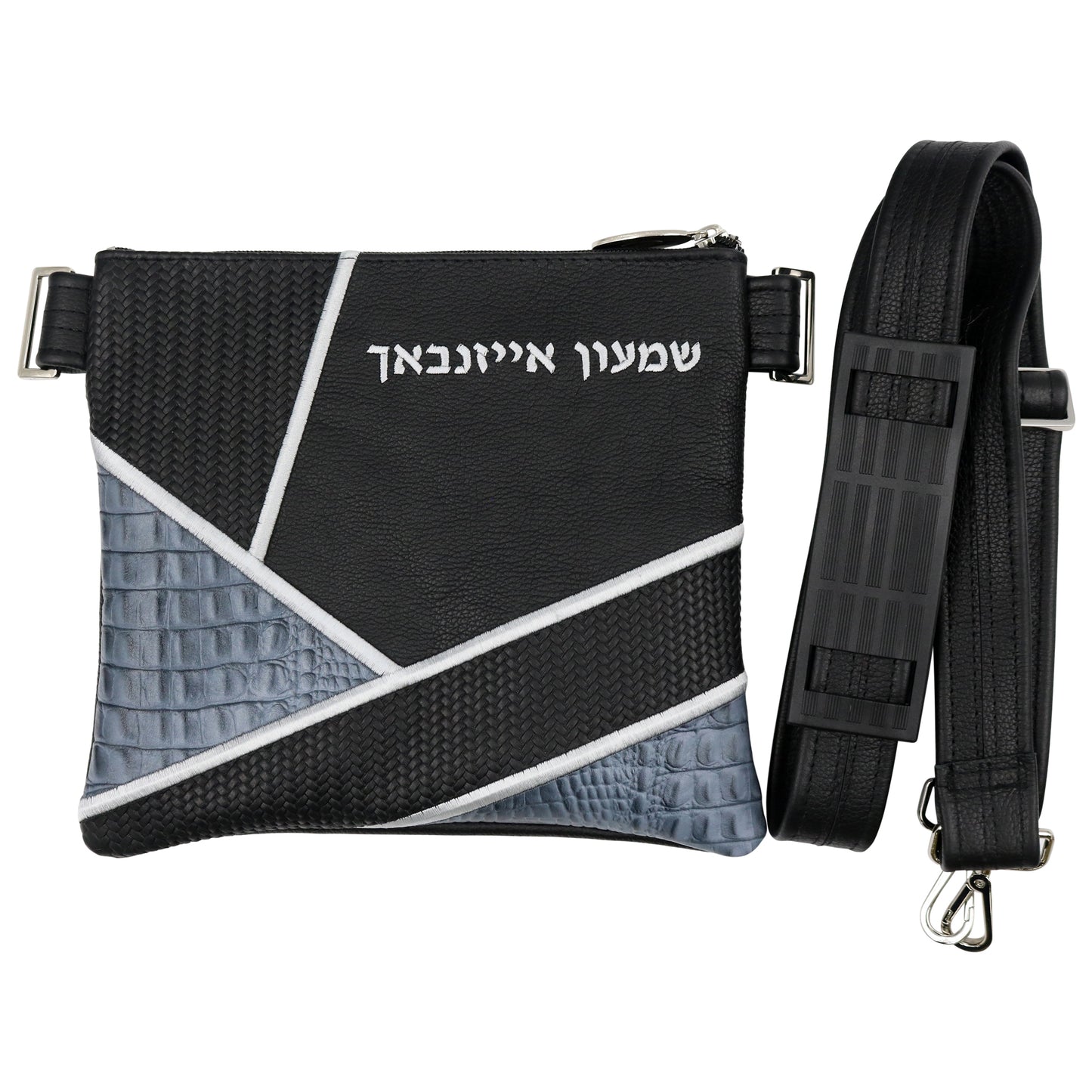 Custom Leather Tallit / Tefillin Bag Style #4002-B3