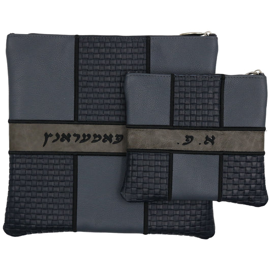 Custom Leather Tallit / Tefillin Bag Style #4009-B3