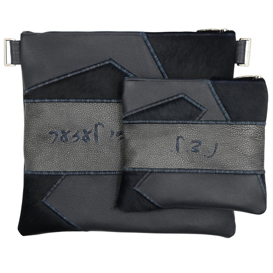Custom Leather Tallit / Tefillin Bag Style #4010-C7