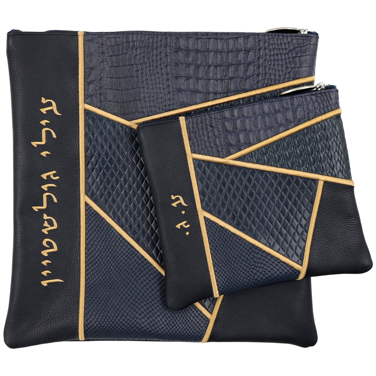 Custom Leather Tallit / Tefillin Bag Style #4052-B1