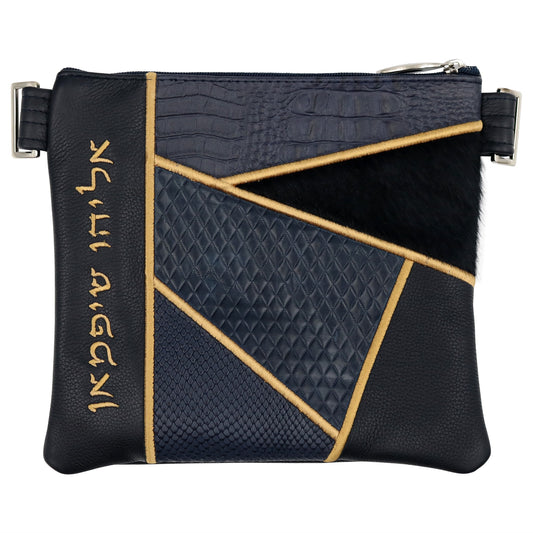 Custom Leather Tallit / Tefillin Bag Style #4052-C1