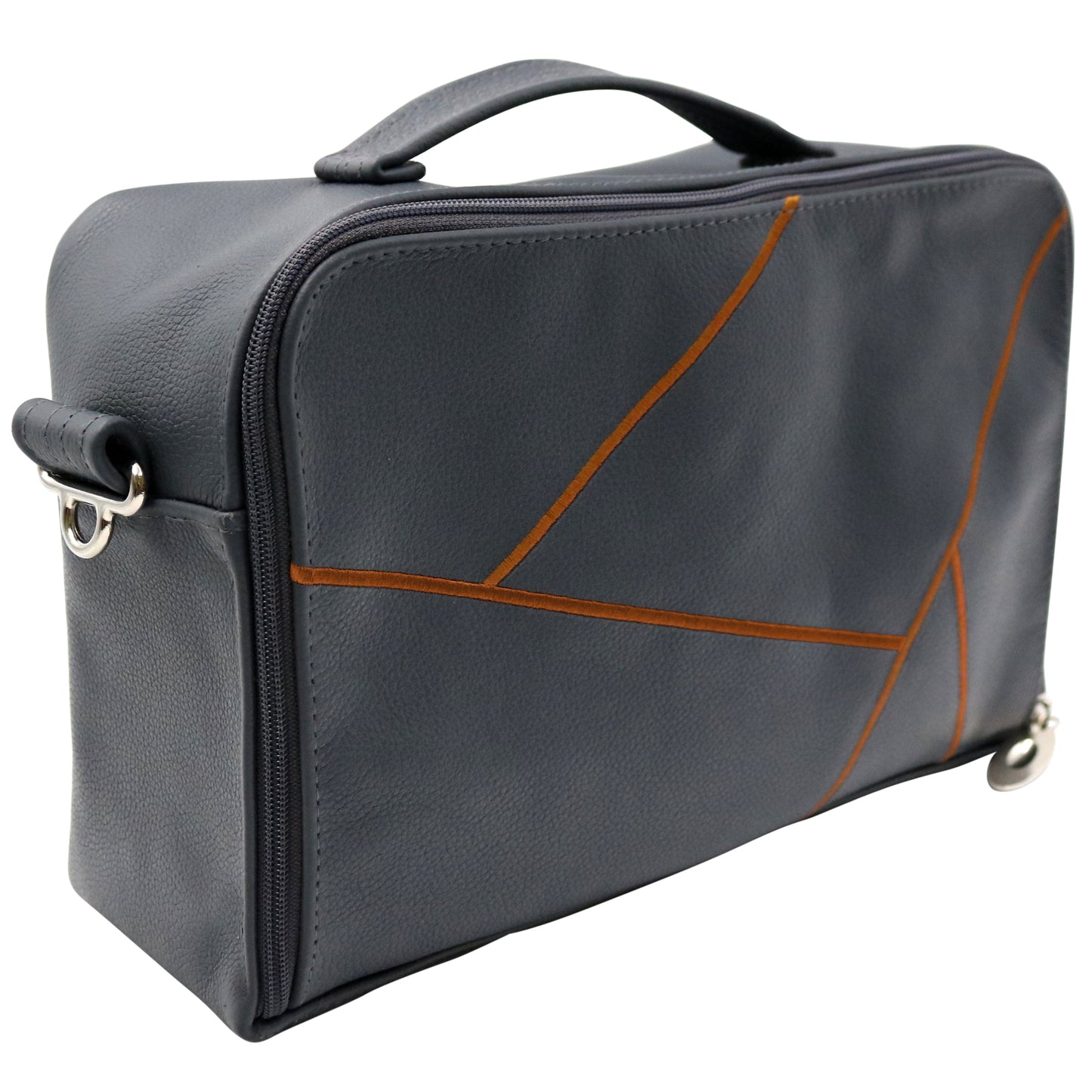 Custom Leather Travel Tallit / Tefillin Bag Style #6000-A10