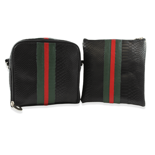 Custom Leather Travel Tallit / Tefillin Bag Style #6000-B11