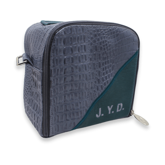 Custom Leather Travel Tallit / Tefillin Bag Style #6000-B8