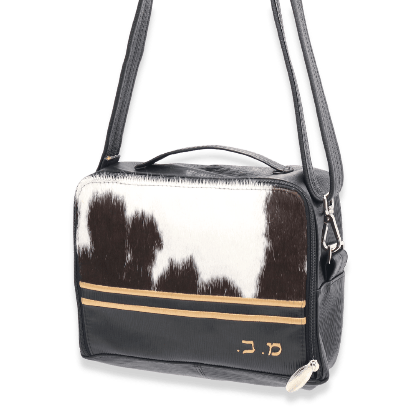 Custom Leather Travel Tallit / Tefillin Bag Style #6000-C3