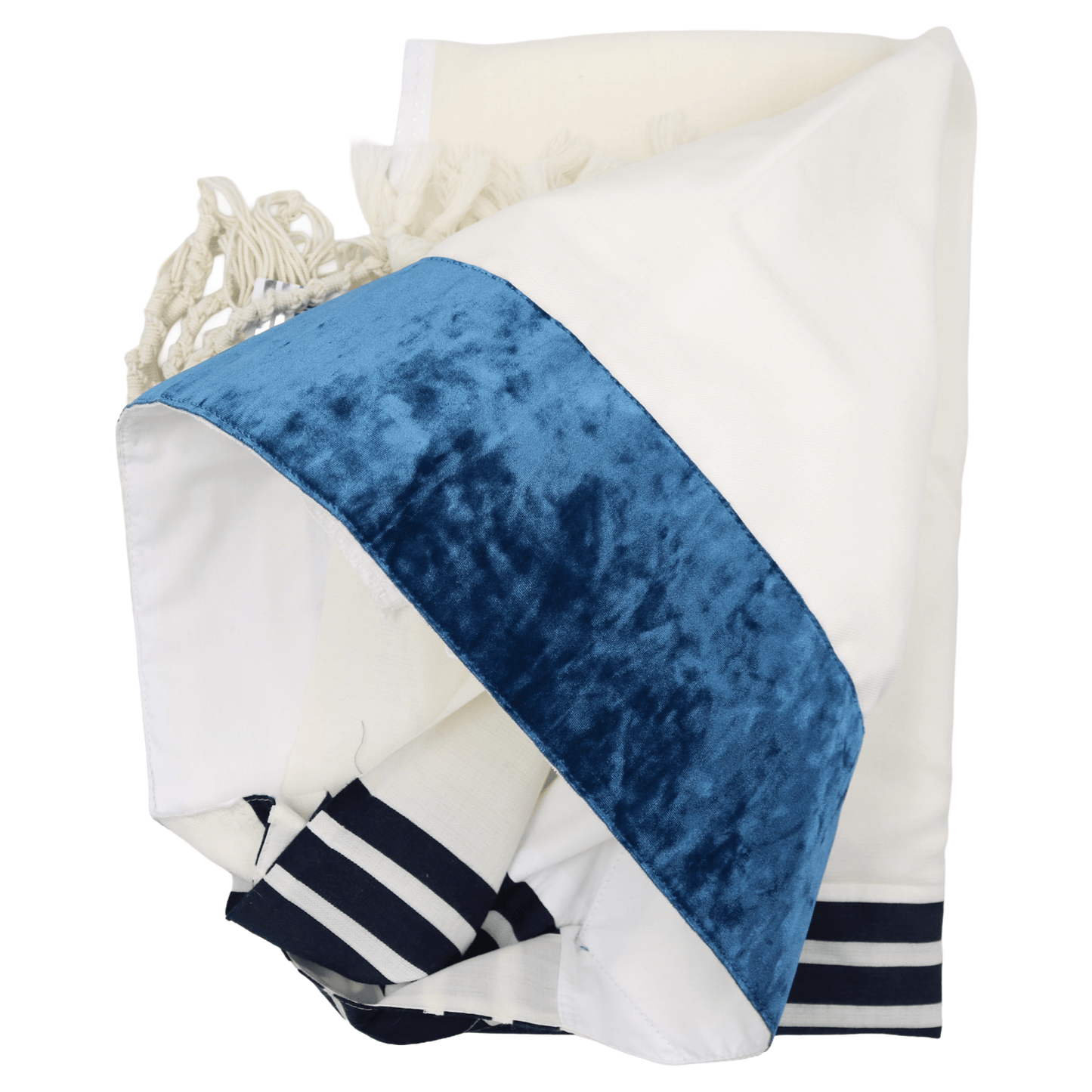 Custom Atarah - Blue Crushed Velvet