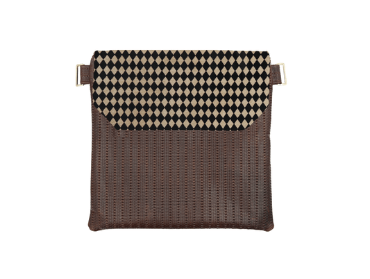 Custom Leather Tallit / Tefillin Bag Style #1000EF-C4 - Exotic Fur