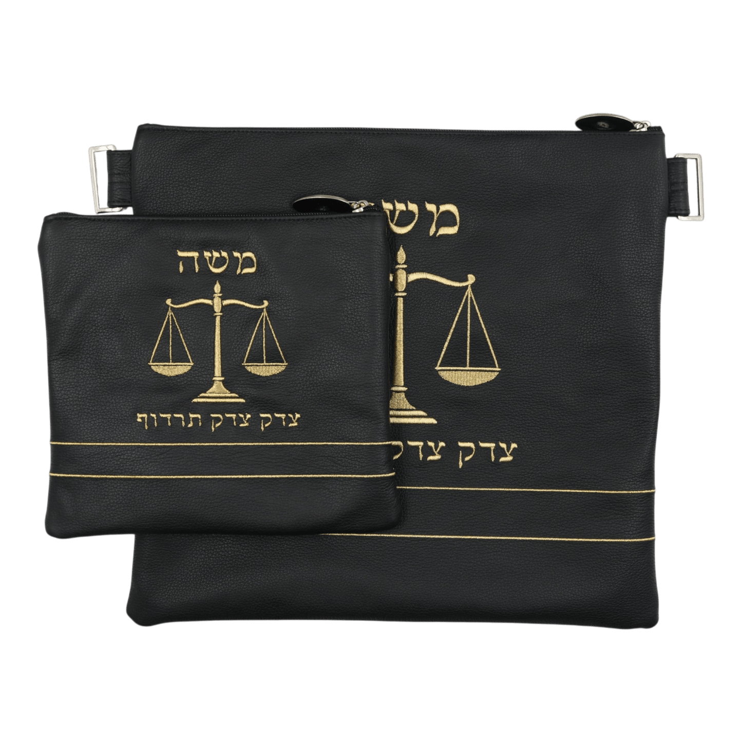 Custom Leather Tallit / Tefillin Bag Style #2176-A1