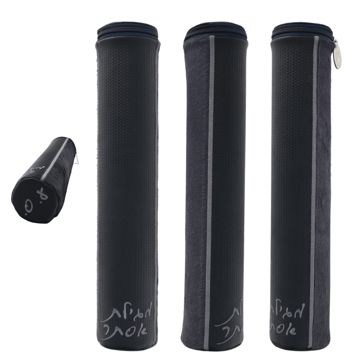 Custom Fur & Exotic Leather Megillah Tube #MT38