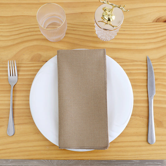 Napkins - 6pc Set - 18"x18" Gold #NPK1806