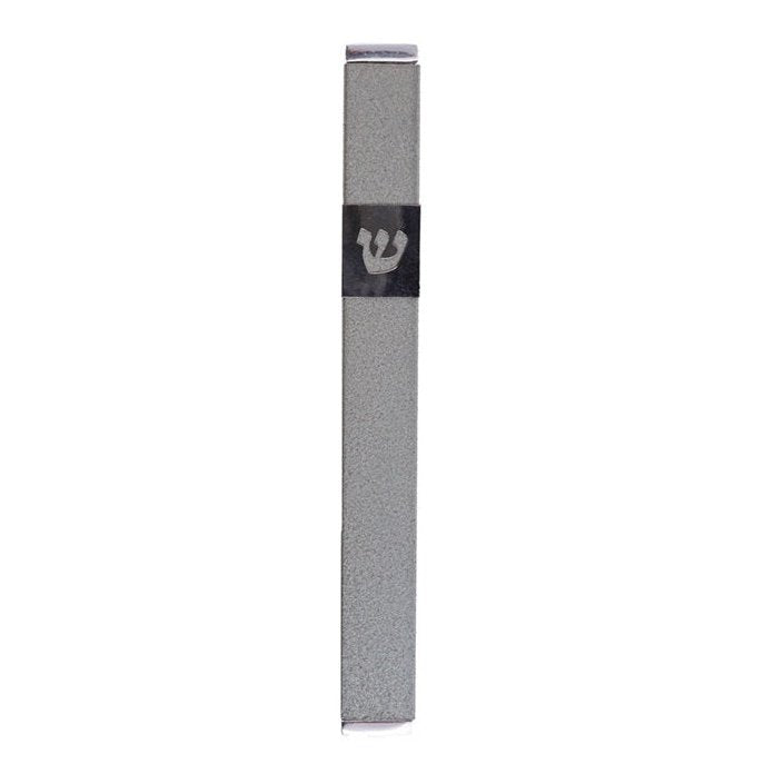 Mezuzah Case - Shin - Grey 4.7"