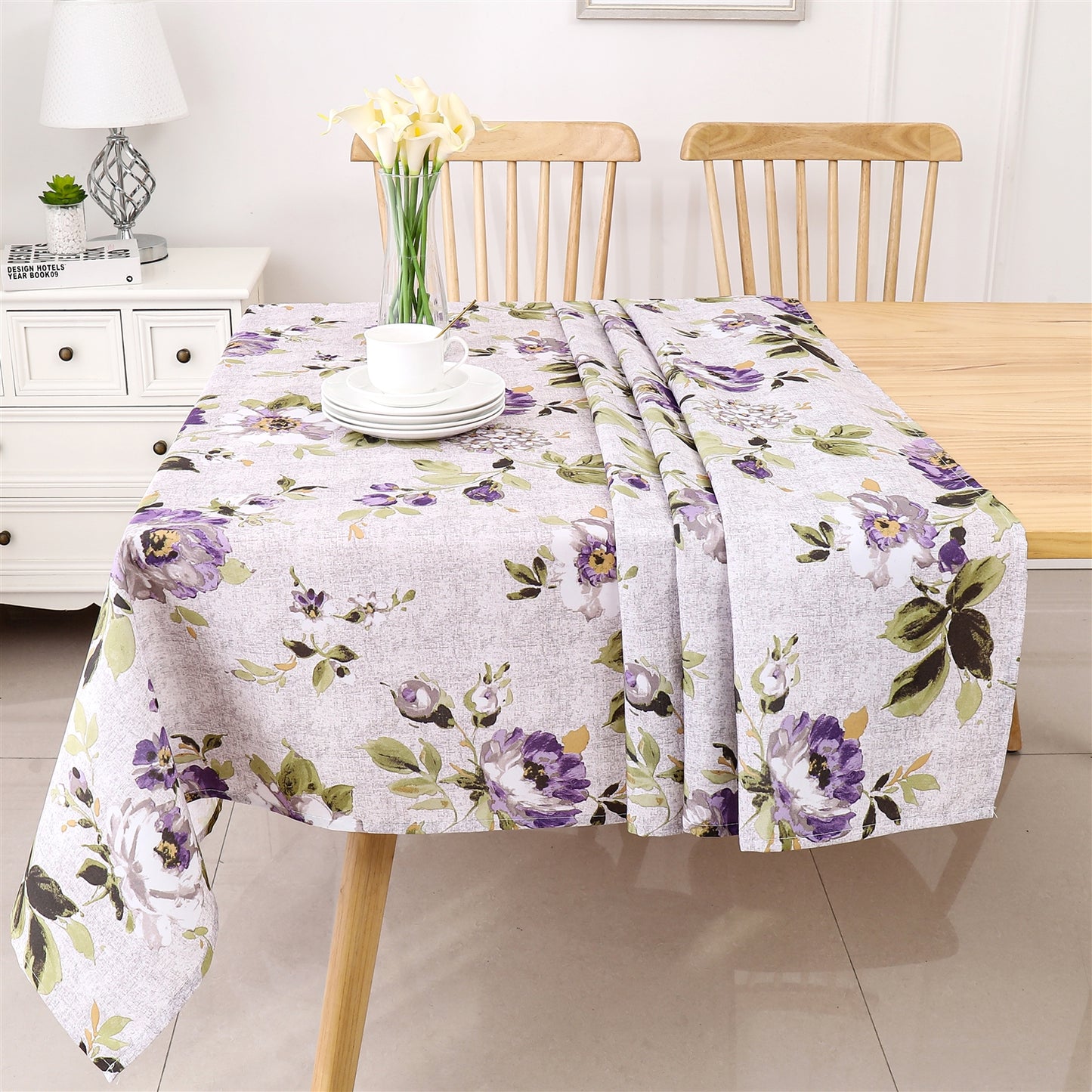 Tablecloth Poly Floral #TC1502