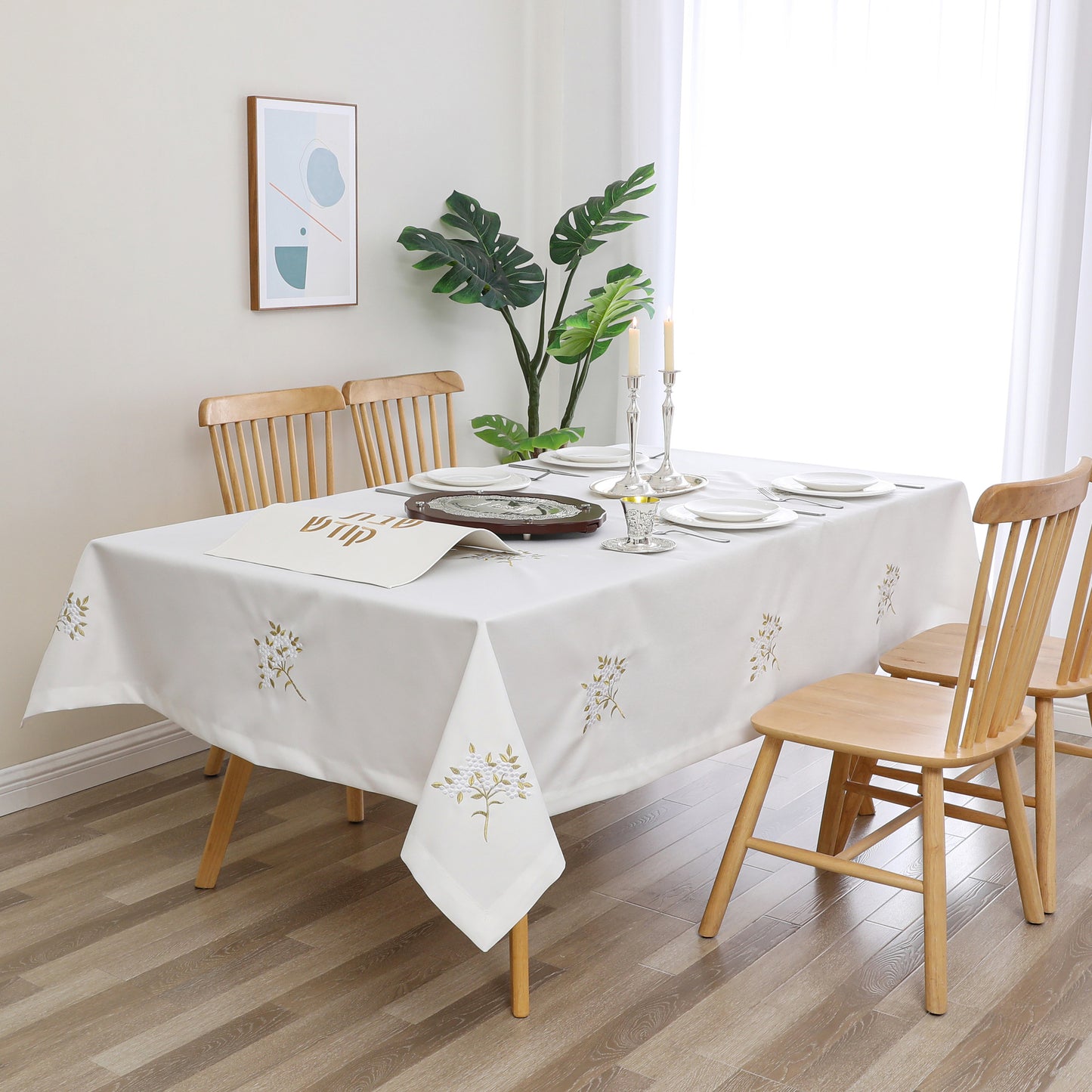 Tablecloth Poly Linen-Look #TC1557
