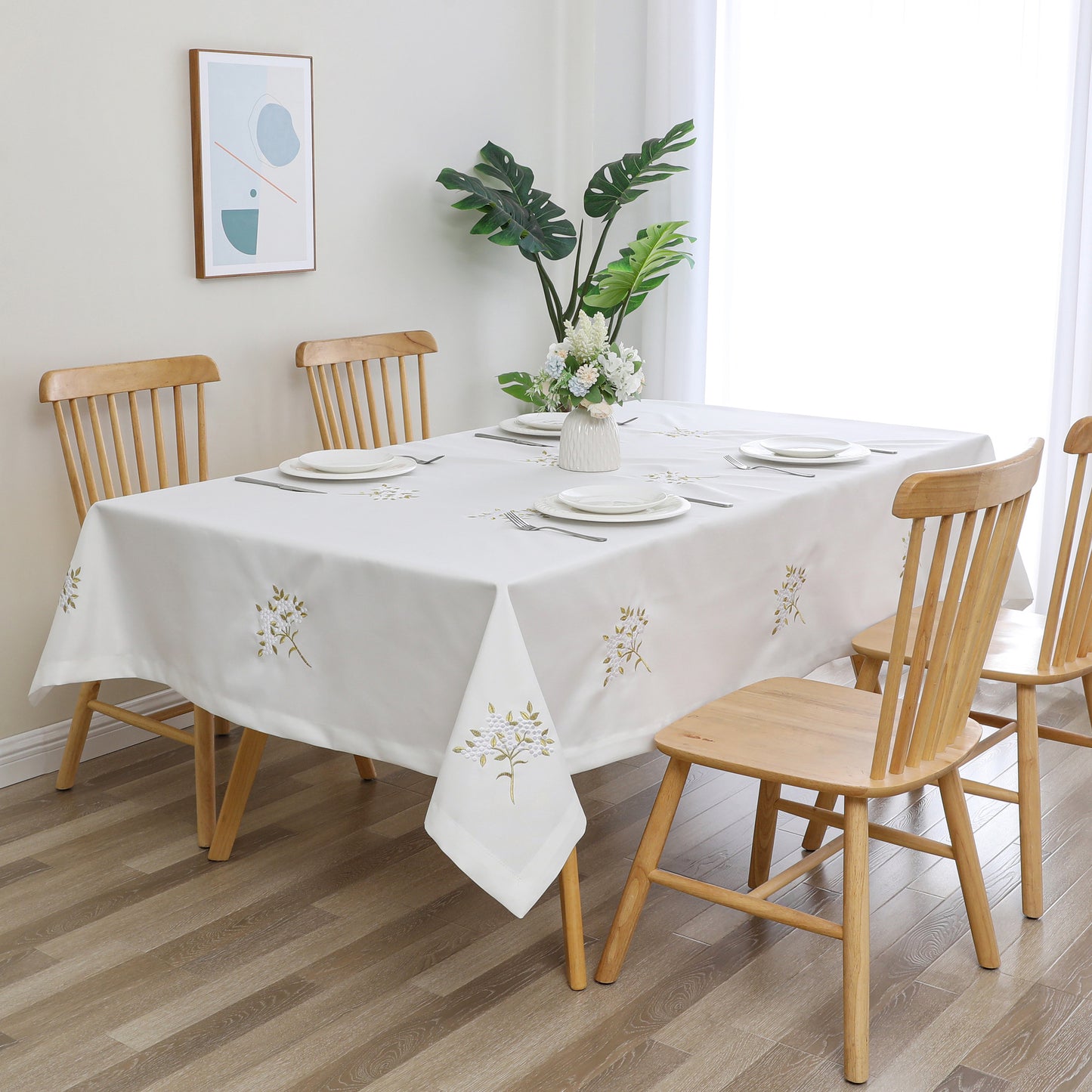 Tablecloth Poly Linen-Look #TC1557