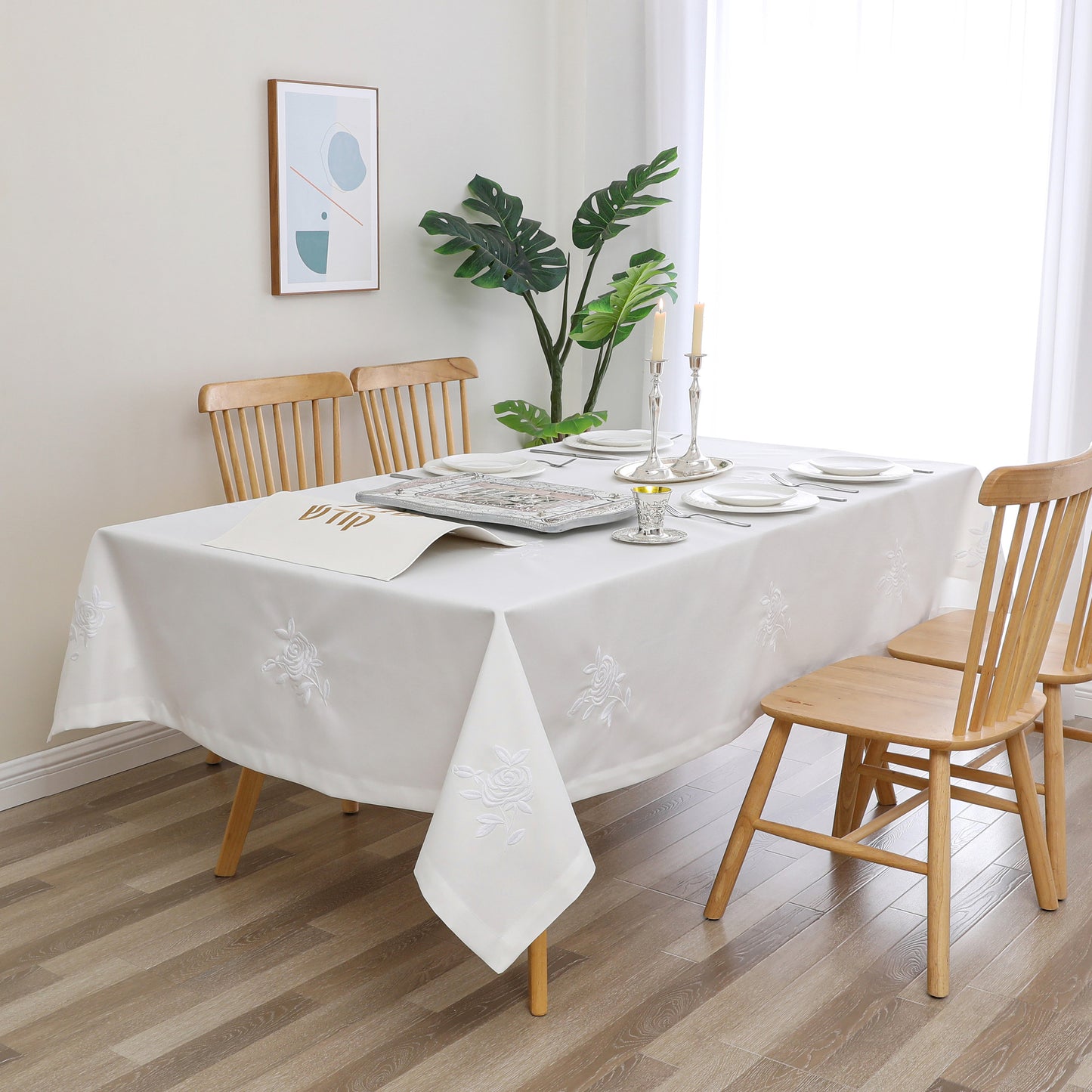 Tablecloth Poly Linen-Look #TC1558