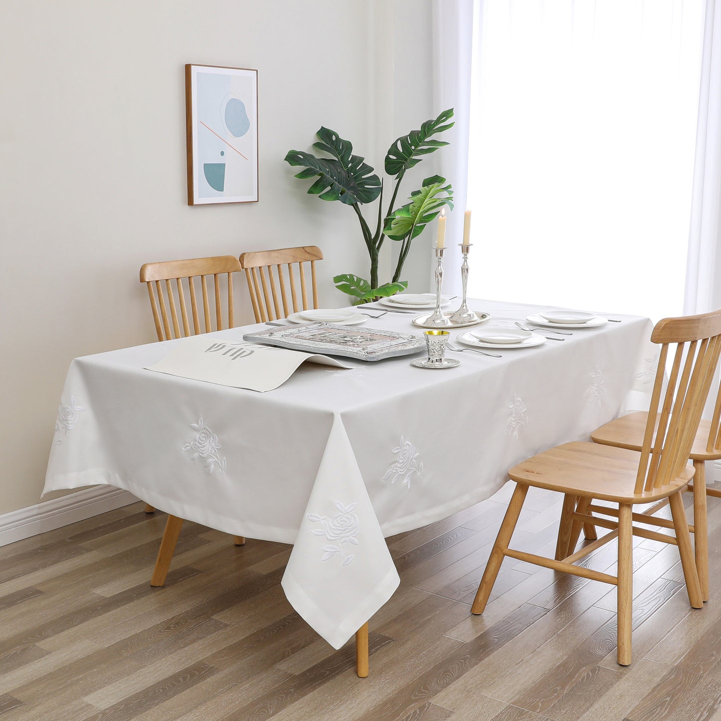 Tablecloth Poly Linen-Look #TC1558