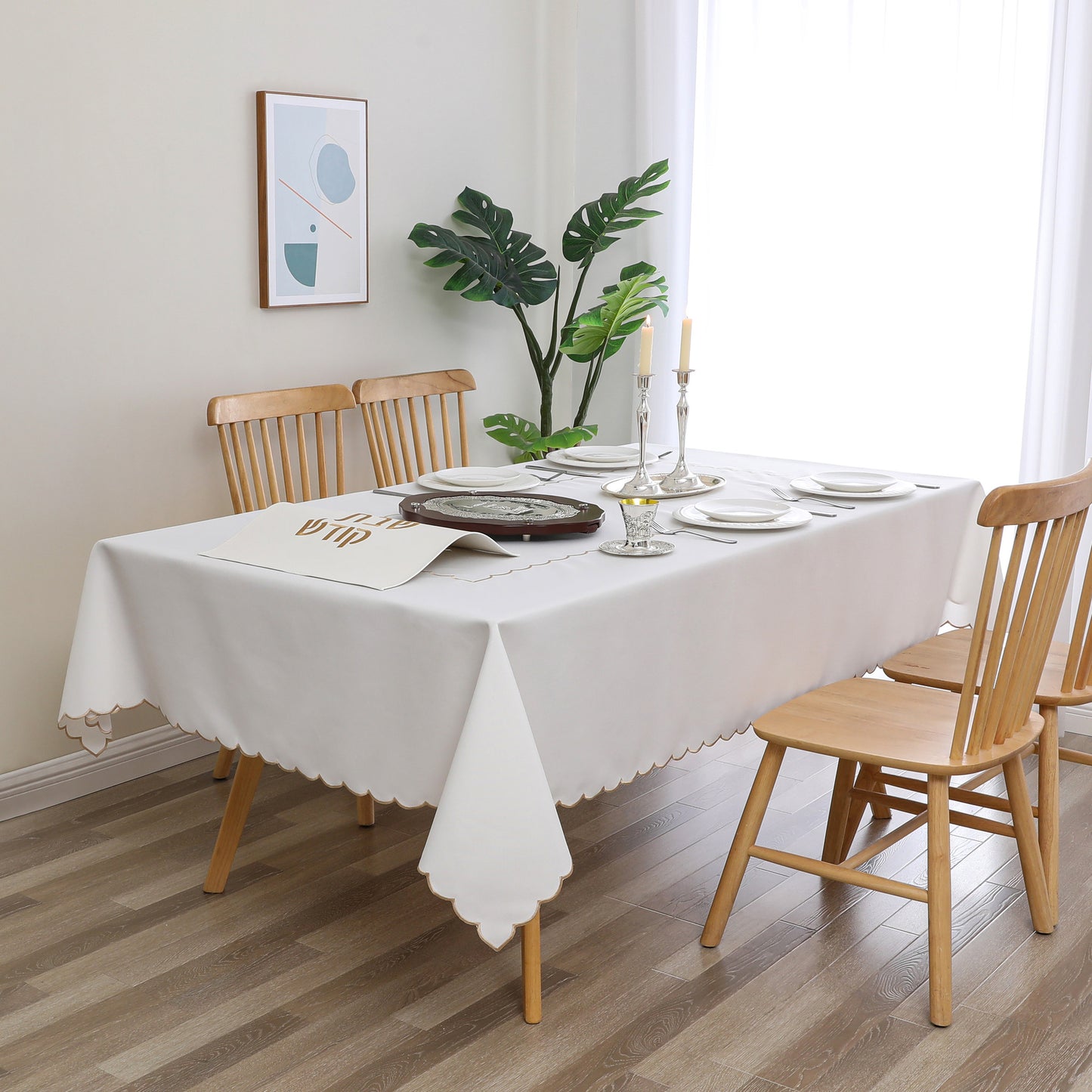 Tablecloth Poly Linen-Look #TC1559
