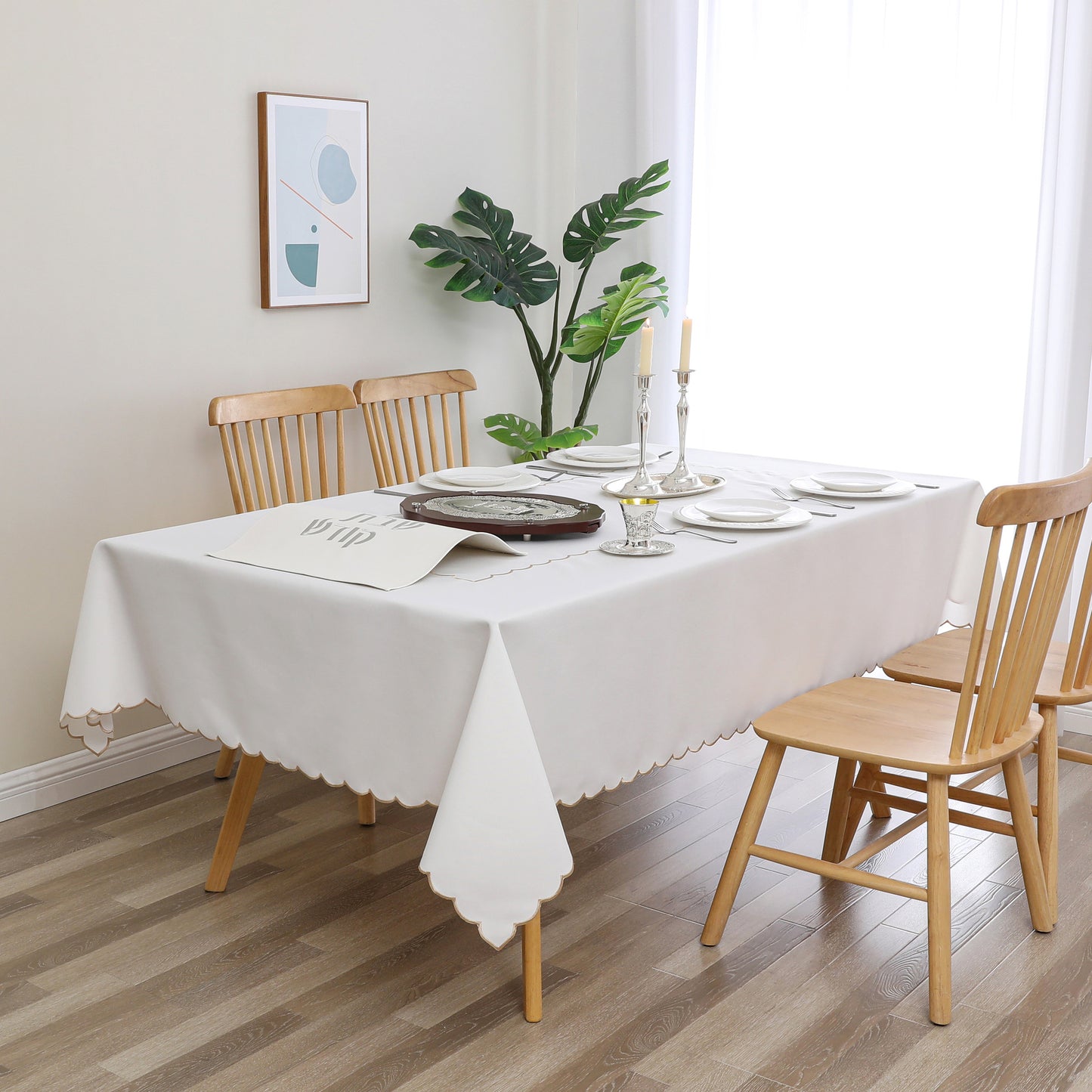 Tablecloth Poly Linen-Look #TC1559