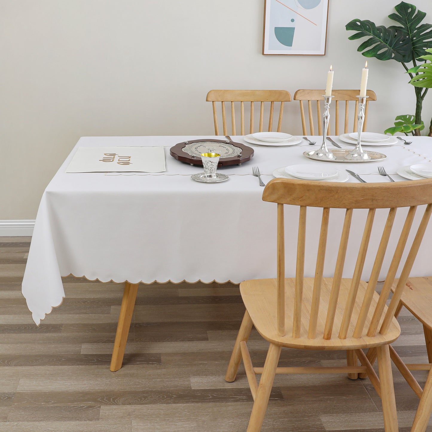 Tablecloth Poly Linen-Look #TC1559