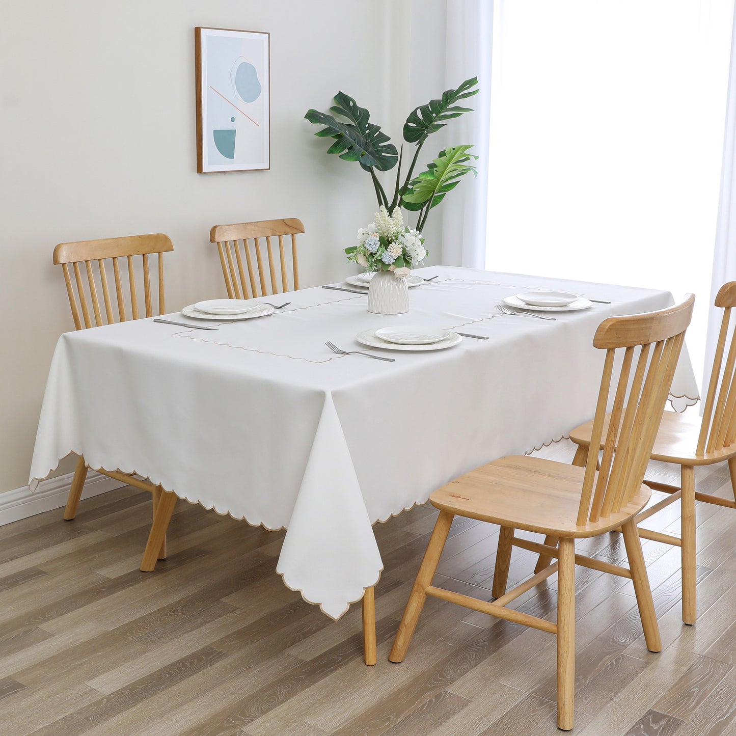 Tablecloth Poly Linen-Look #TC1559