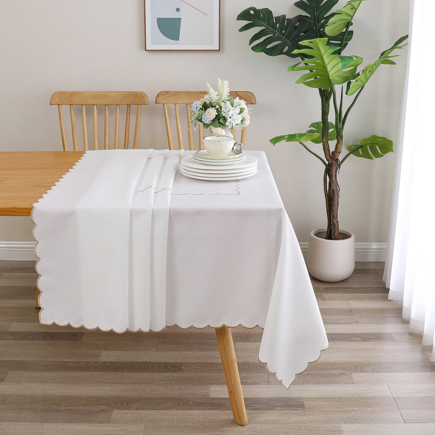 Tablecloth Poly Linen-Look #TC1559