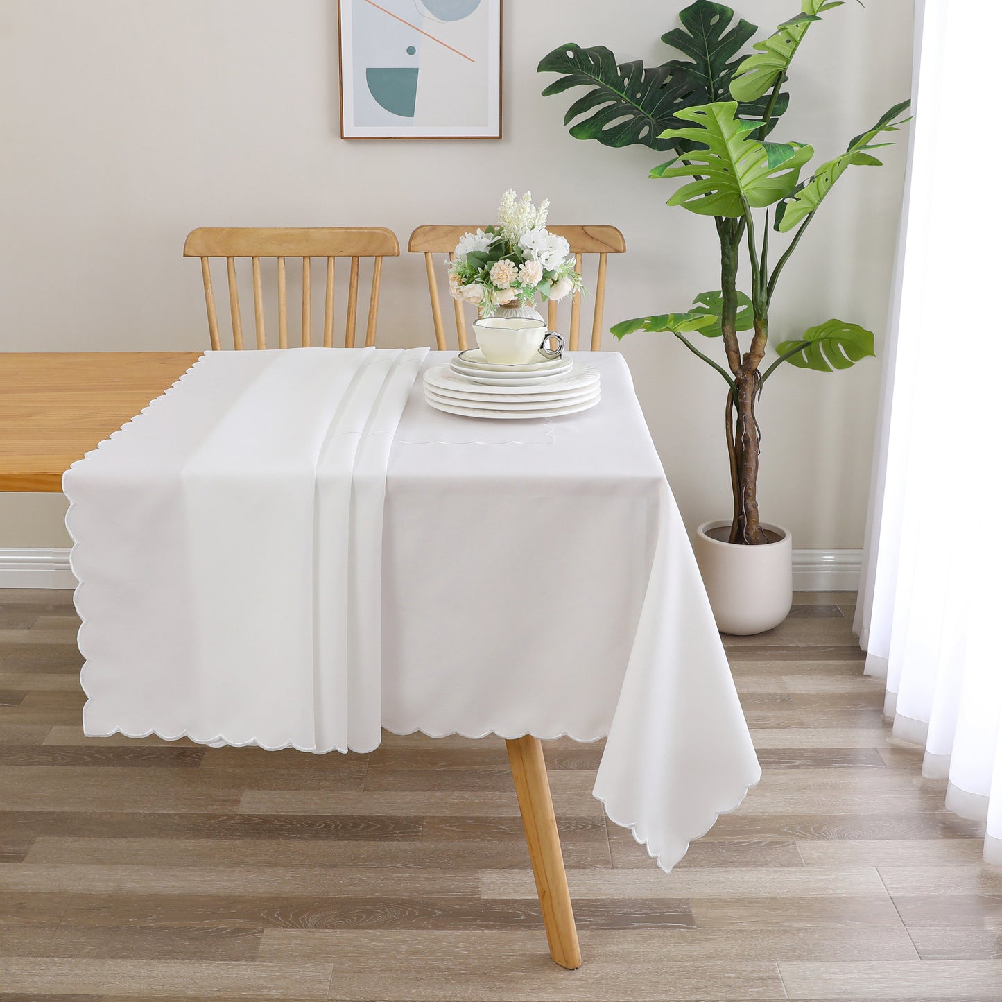 Tablecloth Poly Linen-Look #TC1560