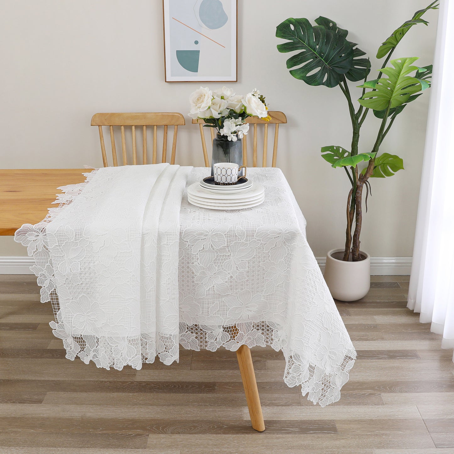 Tablecloth Lace Lined #TC1731L