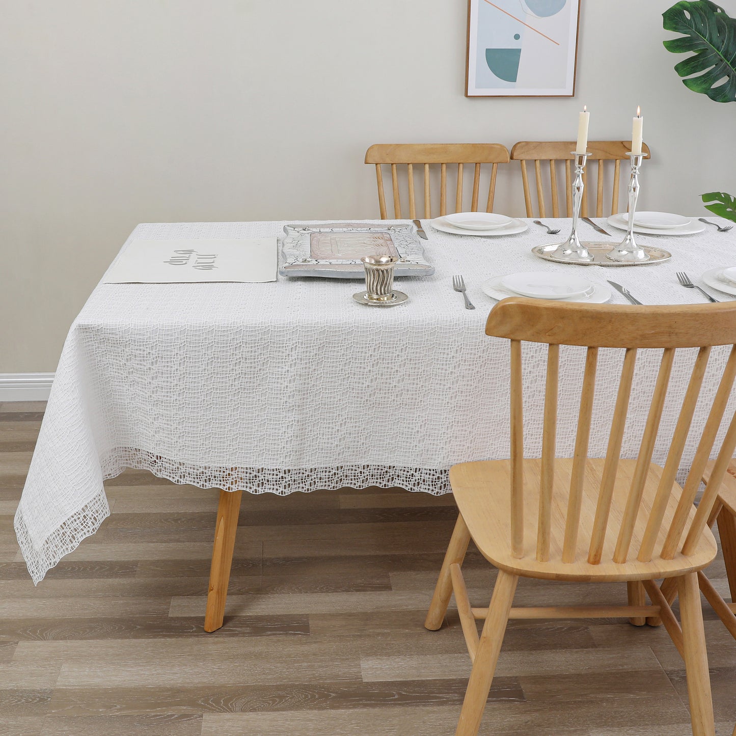 Tablecloth Lace Lined #TC1732L