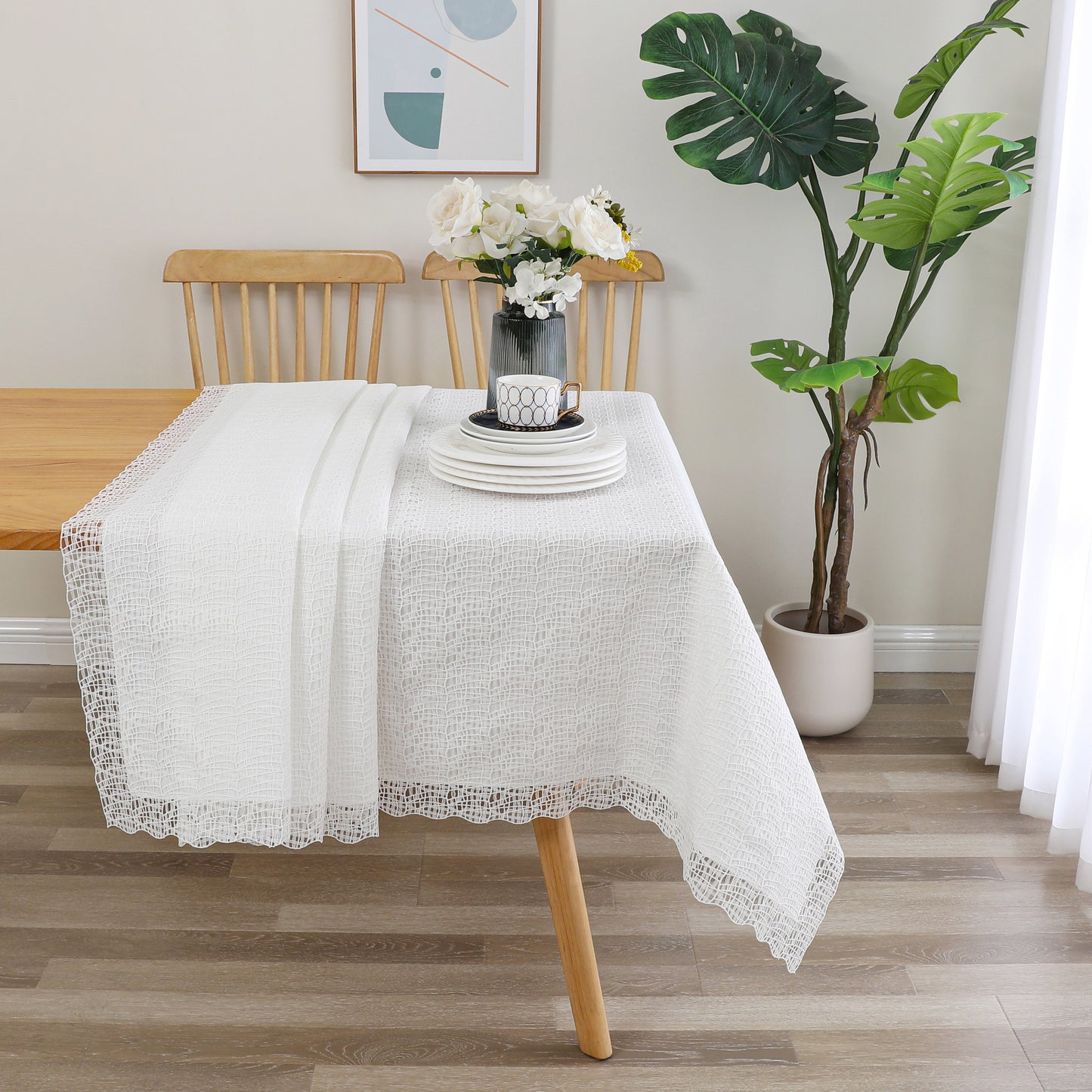 Tablecloth Lace Lined #TC1732L