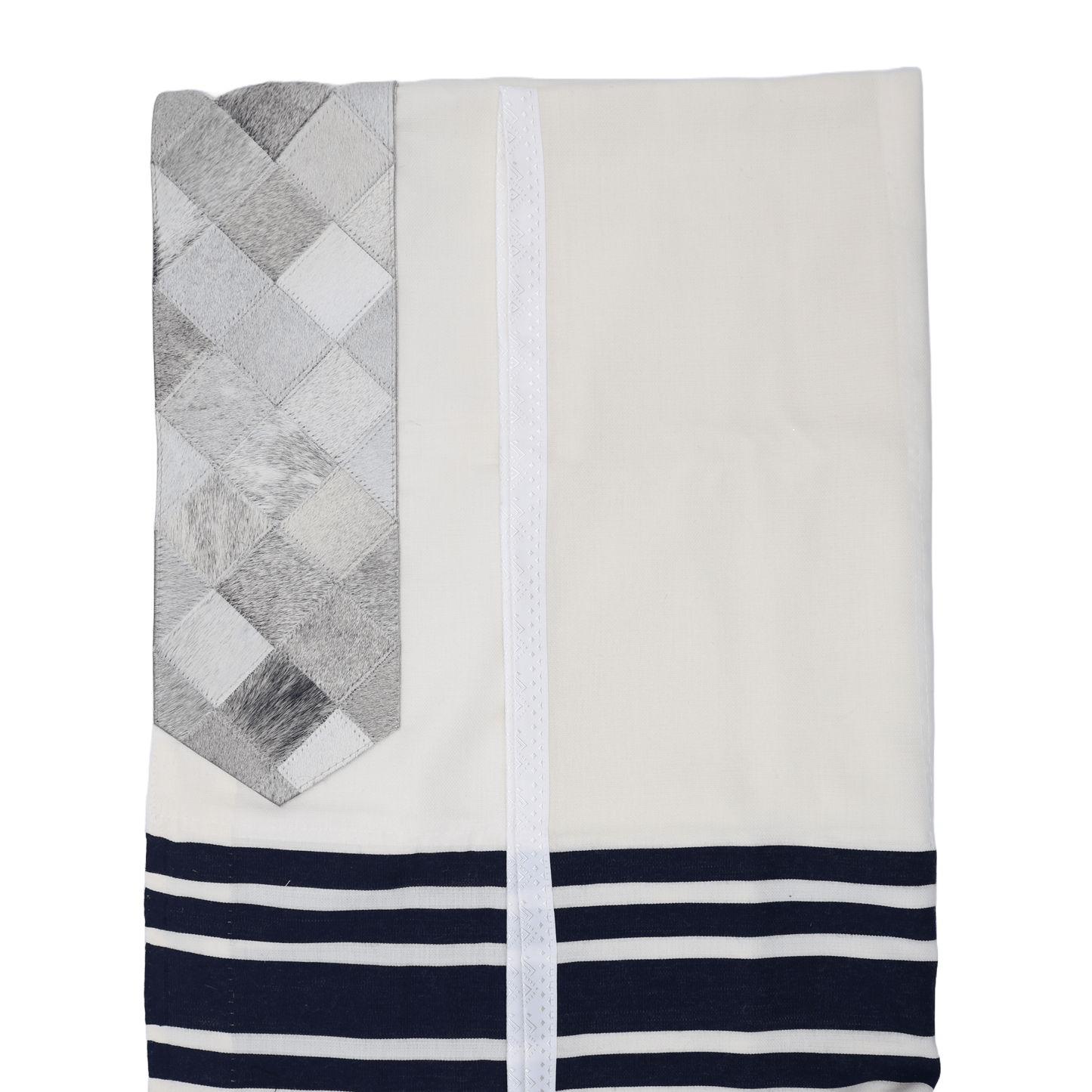 Custom Atarah - Diamond Patchwork Fur Gray