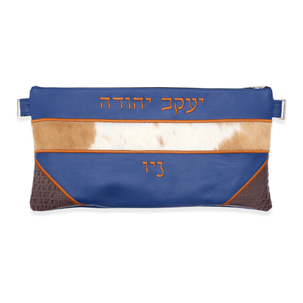 Custom Leather Tallit / Tefillin Bag Style #3084-C1