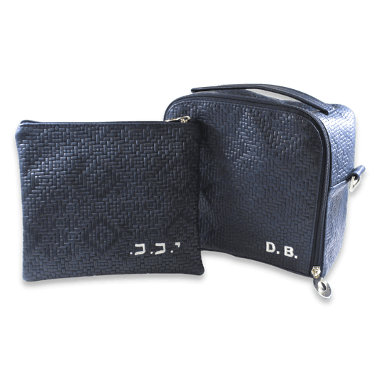 Custom Leather Travel Tallit / Tefillin Bag Style #6000-B2