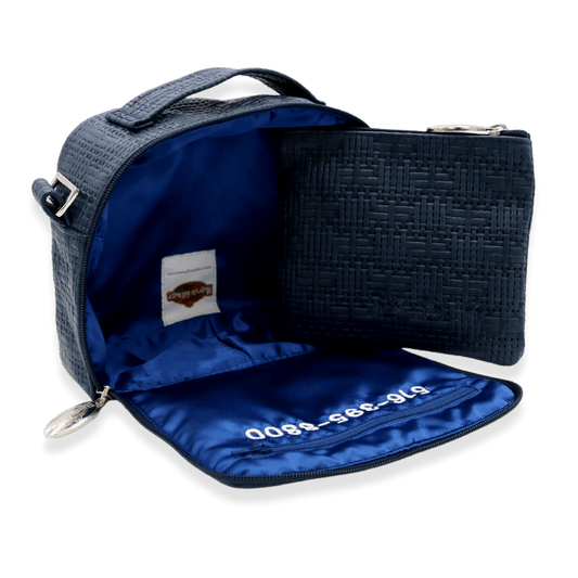 Custom Leather Travel Tallit / Tefillin Bag Style #6000-B6