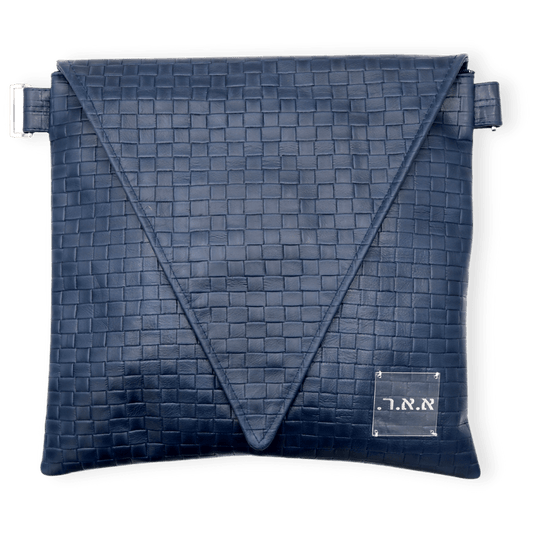 Custom Leather Tallit / Tefillin Bag Style #6050-B1