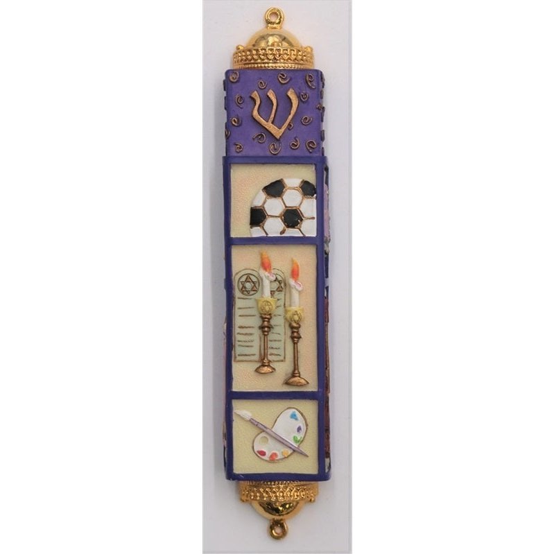 Mezuzah Case - Girls Sports 5"